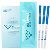 EZ Level Strep A Test Strips Kit for Strep Throat Testing (25 Tests)